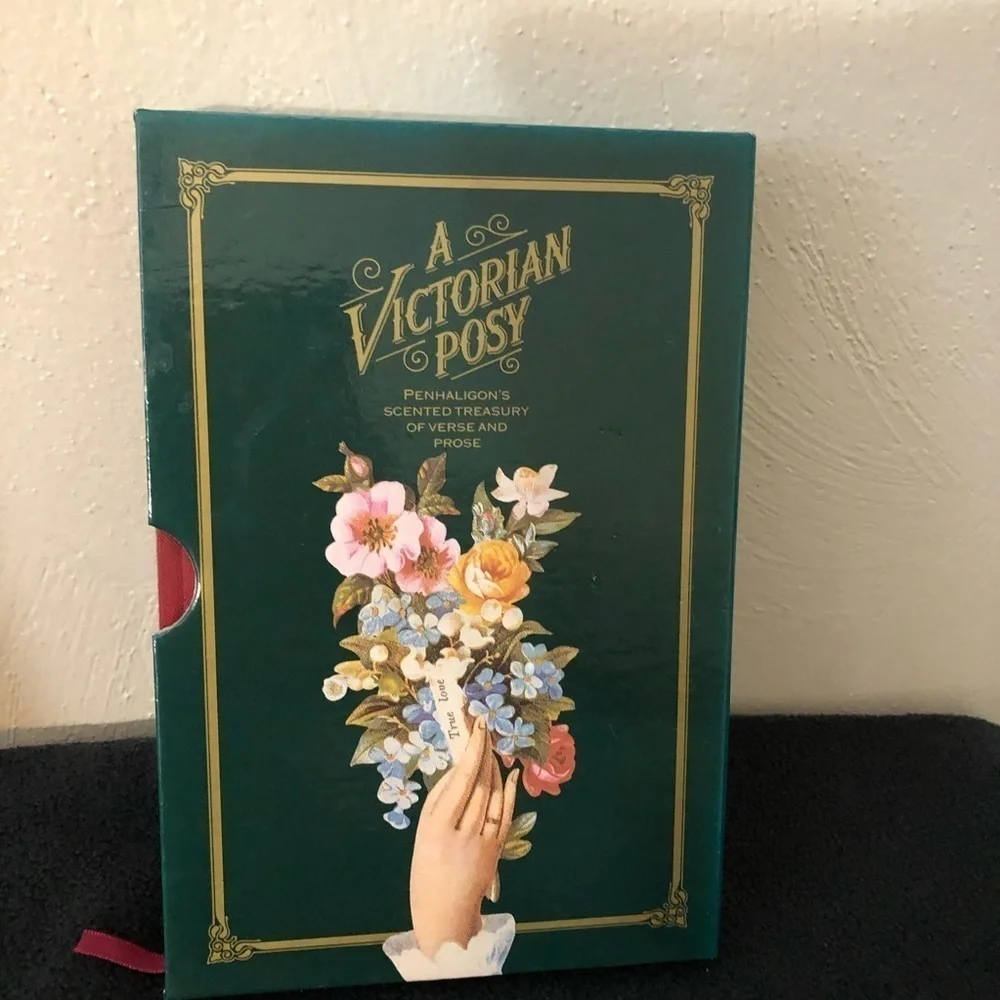 Vintage A Victorian Posy Edited by Sheila Pickles 1987 Hardcover in Case